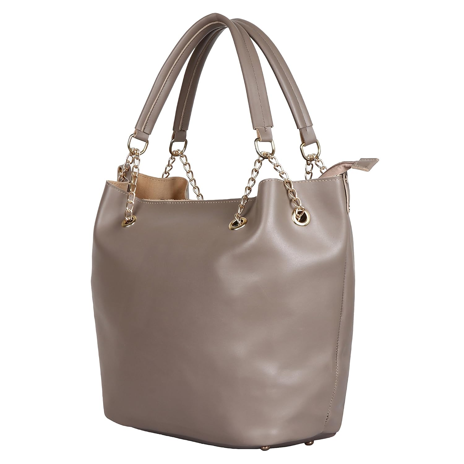 alice women's pu handbag (brown)