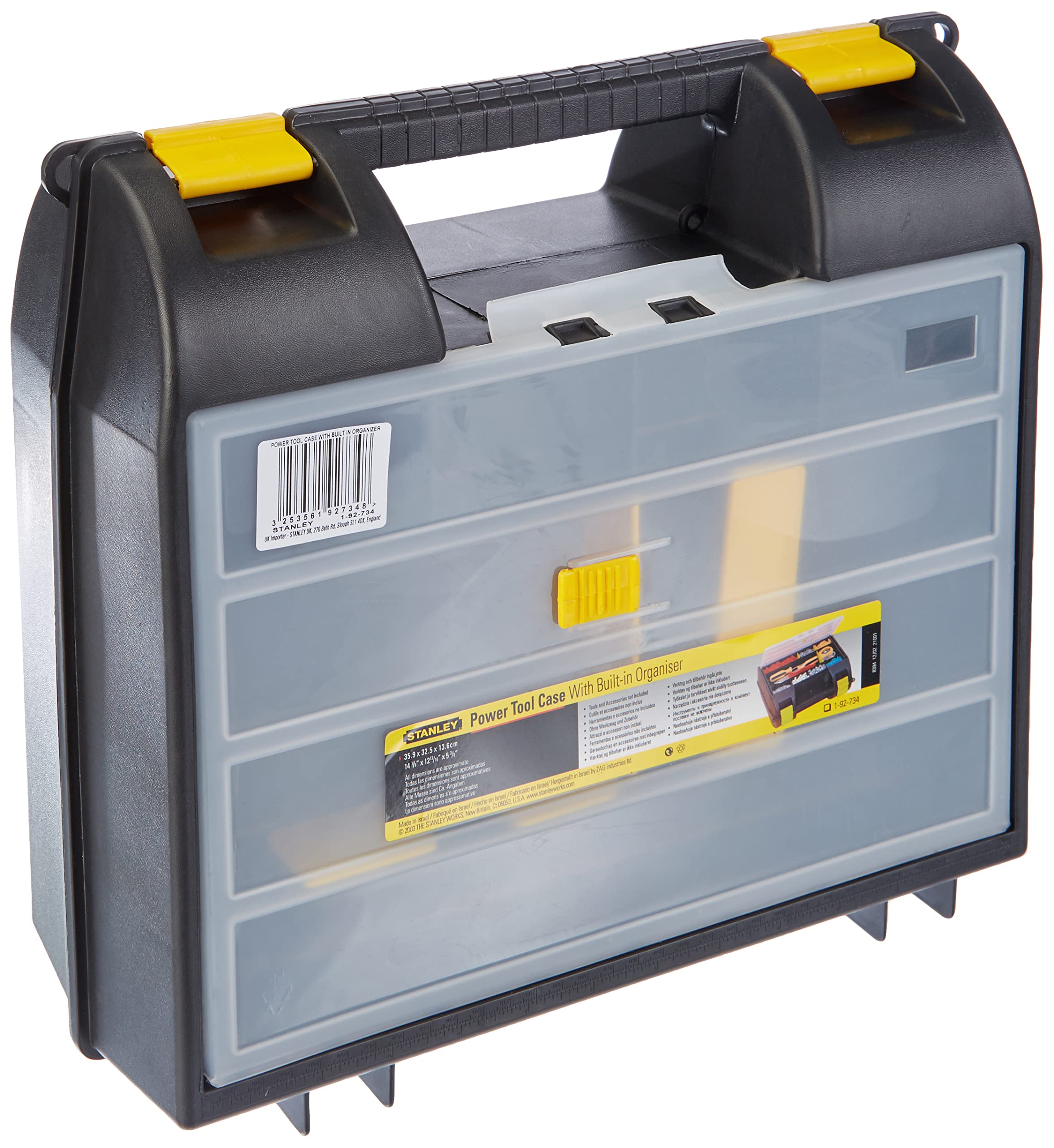 Stanley 1-92-734 Tool Case, Yellow/Black