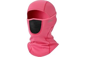 AOPREL Kids Balaclava Ski Mask with Breathable Holes, Windproof Fleece Full Face Mask for Cold Weather Boys Girls
