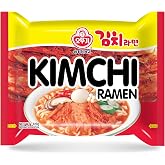 OTTOGI KIMCHI RAMEN- Korean Style Instant Noodle - Tasty and Tangy and Kimchi Noodles (120g) - 10 Pack