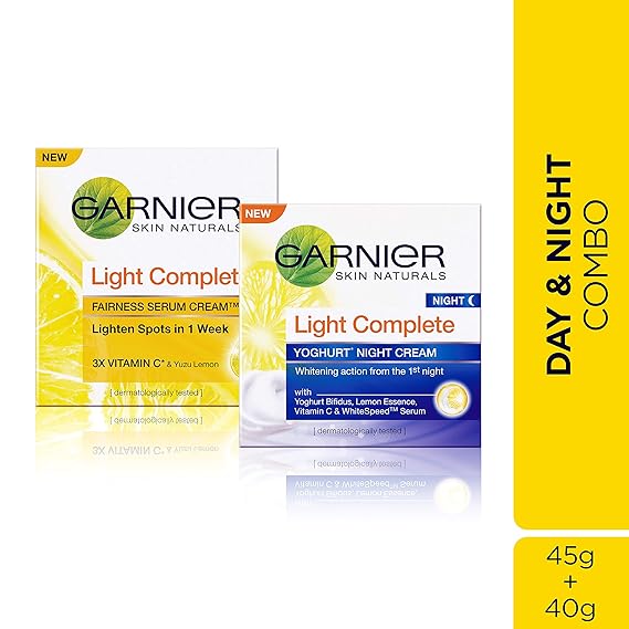 garnier lemon night cream