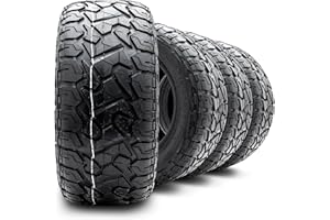 GOLF CART KING Xcomp Gladiator 215/50-R12 DOT Golf Cart Tire Steel Belted Radial - Set of Four