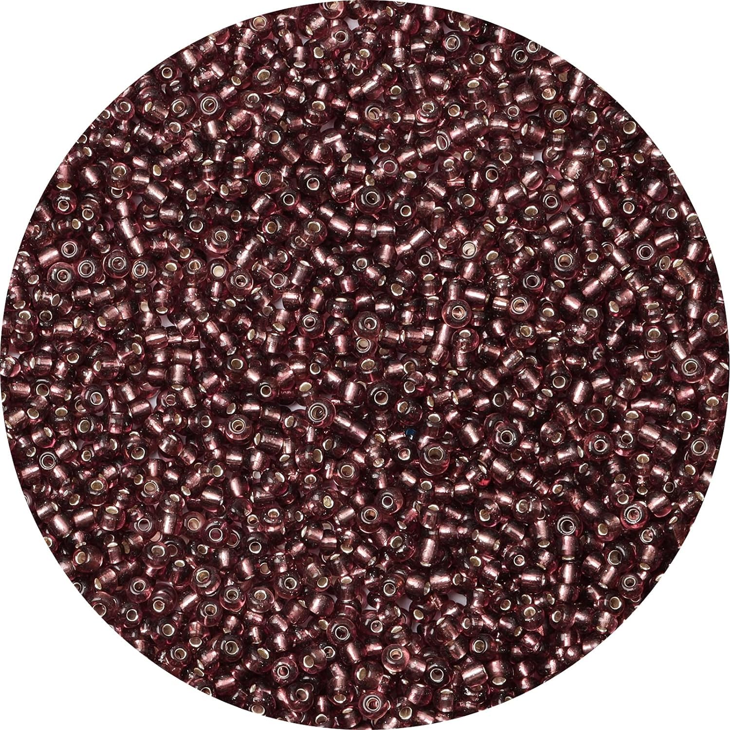 5000PCS Glass Seed Beads Bracelet Making Kit, Friendship Bracelet Beads 3mm Small Beads Brown Craft Beads for Jewellery Making DIY Necklace Earring Keychain and Crafting