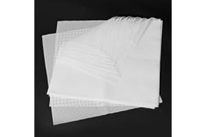 Zreneyfex 12Pcs 14 x 14 inches Silicone Dehydrator Sheets BPA Free Premium Non Stick Silicone Mesh for Fruit Dehydrator Reusa