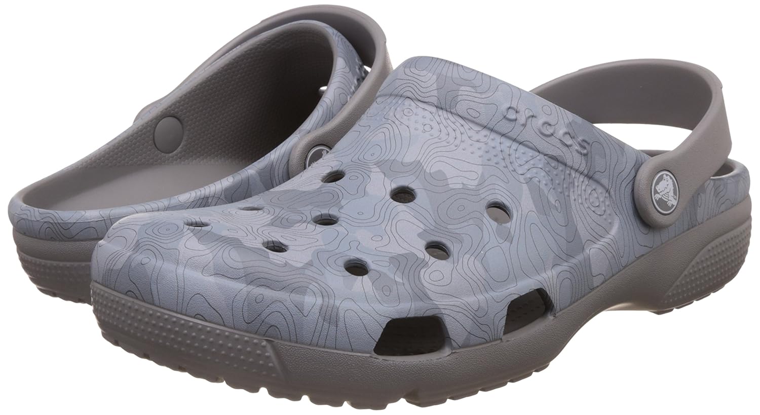 crocs unisex coast graphic clogs and mules
