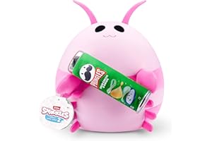 Snackles Series 2 Shrimp & Pringles 14 Inch Plush by ZURU, Ultra Soft Plush, Collectible Plush with Real Licensed Brands, Stuffed Animal, Giftable