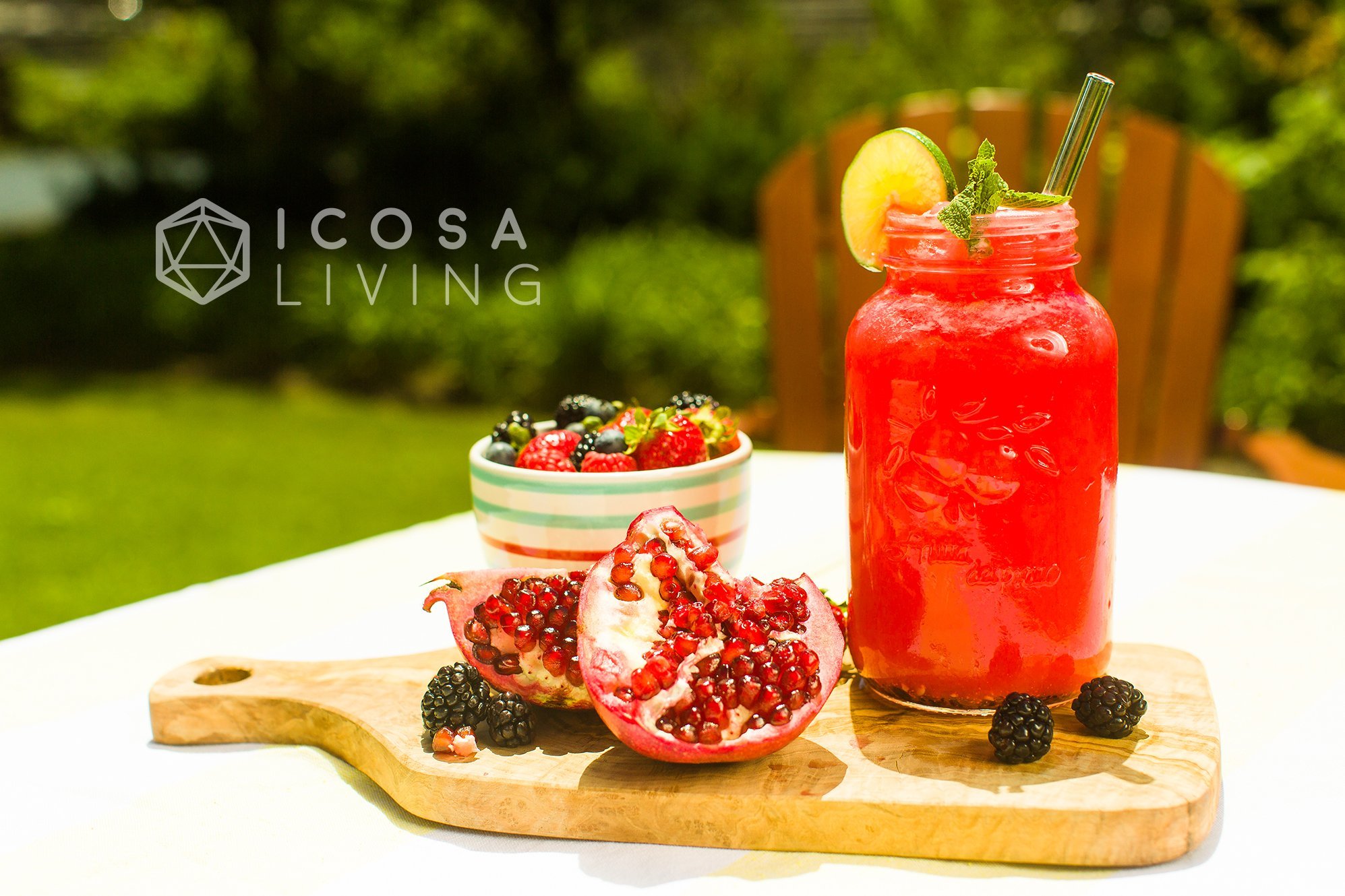 OASIS Premium Straight Glass Straws Set - 6 Pack, 9\