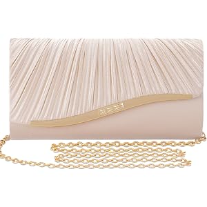 ENFANTRY Clutch Purses for Women, Exquisite Design Formal Dressy Evening Bag Handbags Crossbody Bag