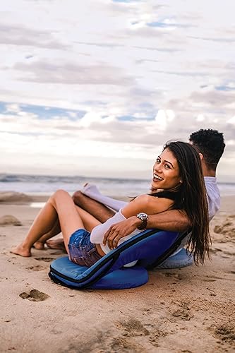 Stansport Go Anywhere Chair Polyester Portable Reclining Seat in