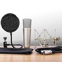 MA-67 Studio Condenser Microphone, 34mm Gold Large