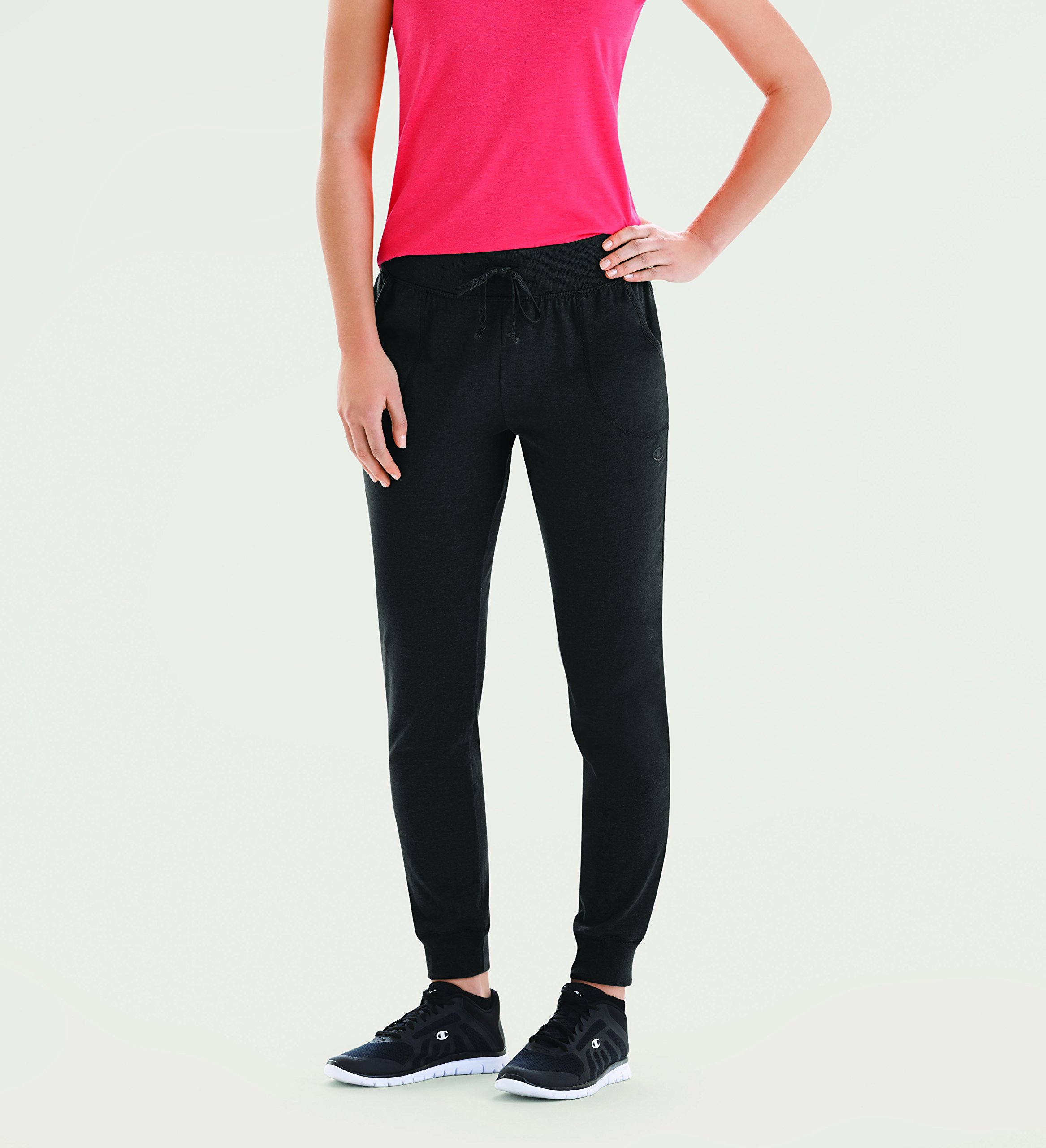 champion women's jersey pocket pant