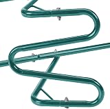 Relaxdays Rubbish Press for Wheelie Bins Manual Waste Compressor Green view 8