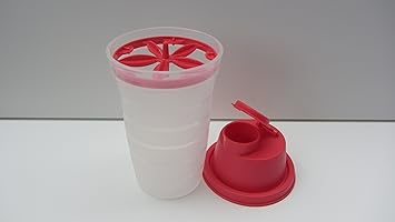 1a Tupper Schuttelbecher Shaky 250 Ml Rot Amazon De Baby