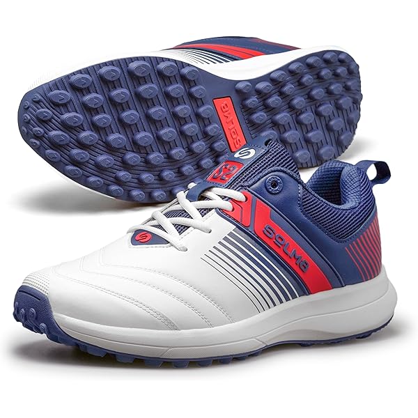 Amazon.com | SOLM8 S8 Cricket Shoes with Rubber Spikes