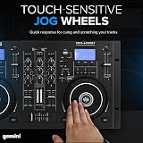 Gemini Sound CDM-4000BT Stand Alone DJ Media Player Mixer Bluetooth Dual Deck view 6