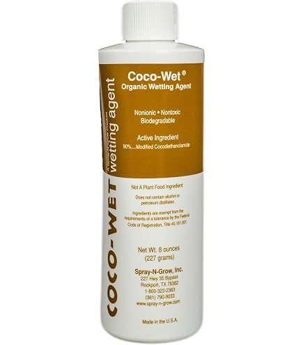 Amazon.com : Spray-N-Grow COCO8 Coco Wet Organic Wetting Agent, 8