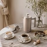 VonShef 6 Cup Cafetiere Stainless Steel 800ml Double Walled French Press view 7