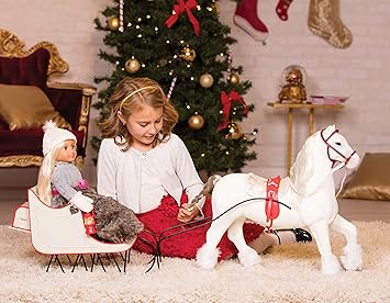 our generation christmas sleigh