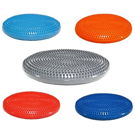 Hansson.Sports Balance Sitzkissen Luftkissen Noppenkissen Ballsitzkissen Durchmesser 34 cm