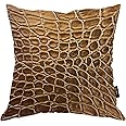 Black Cat Throw Pillow Covers Decorative Linen