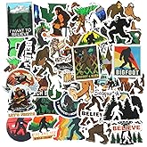 Spakon 150 Pieces Bigfoot Outdoor Nature Vinyls Stickers Waterproof Laptop Sticker Decal Cute Cool Aesthetic Vinyl Decal for Luggage Skateboard Water Bottle Computer Refrigerator Guitar