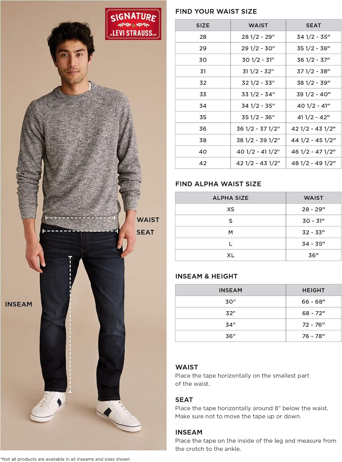 levi signature s51 straight