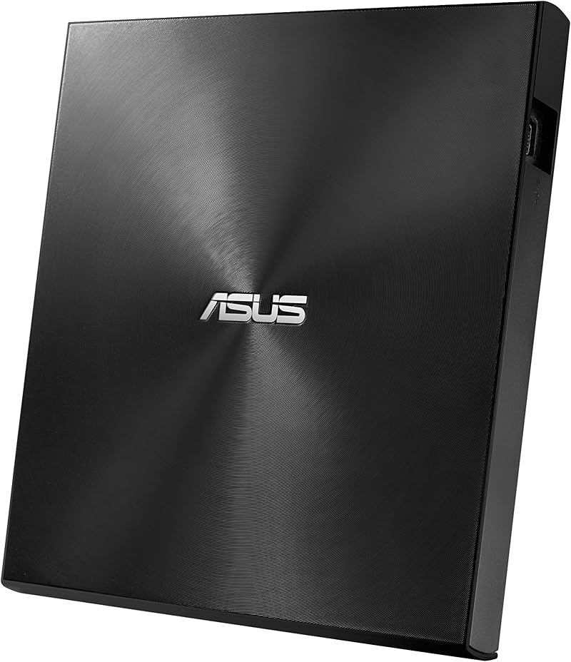 ASUS SDRW-08U9M-U External Ultra Slim DVD Writer USB C Type A Mac M-DISC
