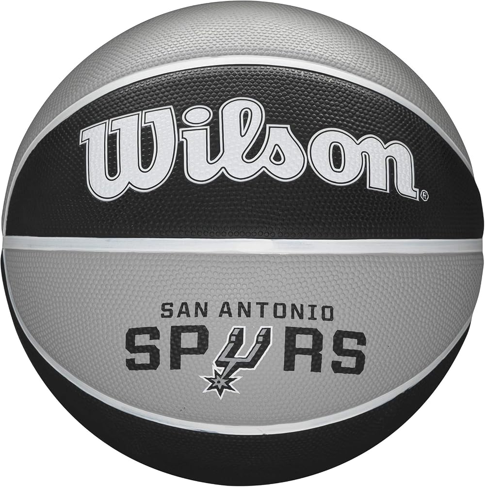 Wilson NBA Team Tribute San Antonio Spurs Outdoor Basketball Size 7