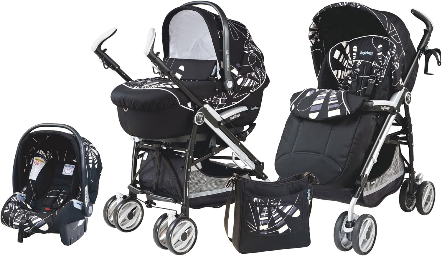 poussette trio pliko p3 peg perego