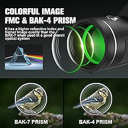 JiaSifu 40x60 High Definition Monocular Telescope