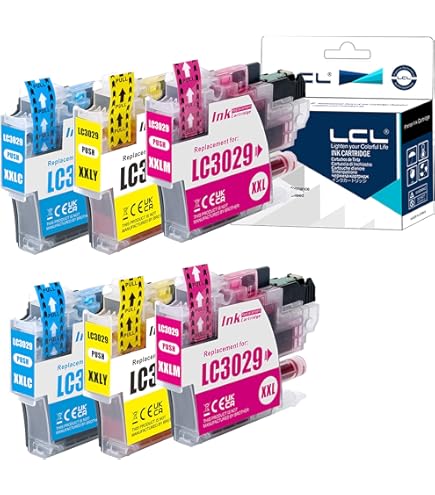 4 Pack LC3029 XXL Ink Cartridges For Brother MFC-J5830DW MFC-J6535DW MFC- J5930DW