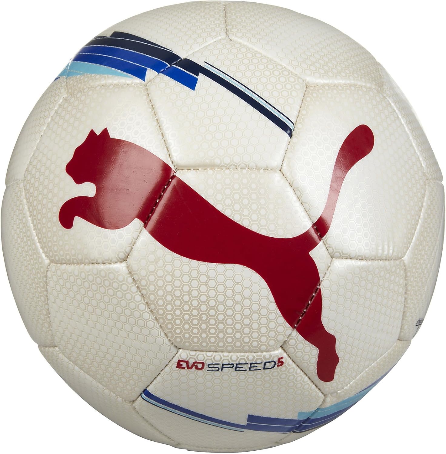 Puma Evo Speed 5 Soccer Ball (White, 3) Sports & Outdoors