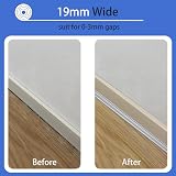Zayejod Grey PVC Quadrant Trim 3m 19mm x 10mm Self Adhesive Beading view 5