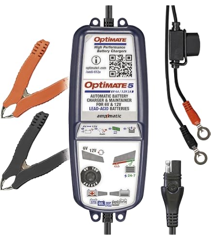 Amazon.com: Tecmate Optimate 1 VoltMATIC, TM-401a, Bronze Series