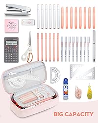 YOKUMA Cute Pencil Case for Girls, Large Pencil