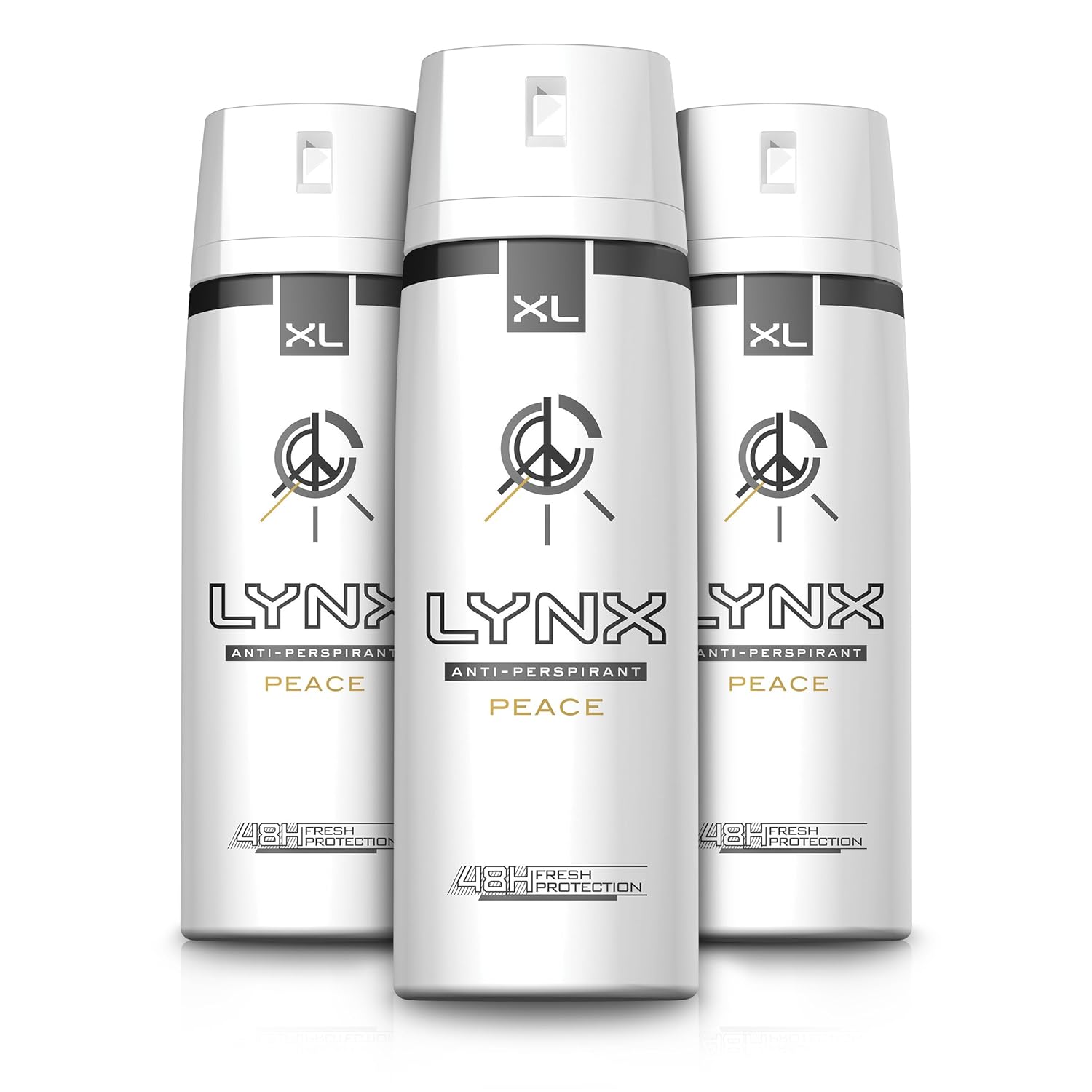 Lynx Peace AntiPerspirant Deodorant Aerosol 200ml pack of 3 Amazon