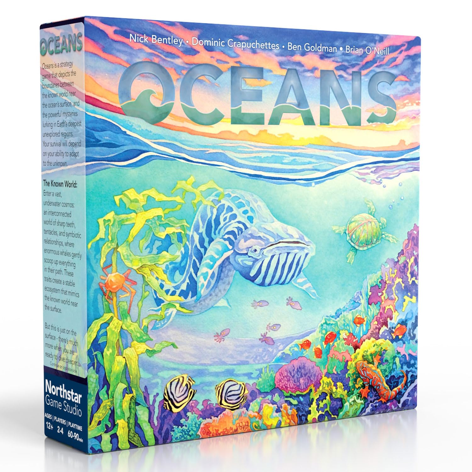 Northstar Games | Oceans | Board Game | Ages 12+ | 2-4 Players | 60-90 Minutes Playing Time