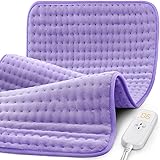 17"x33" Heating Pad for Back Pain Relief, Electric