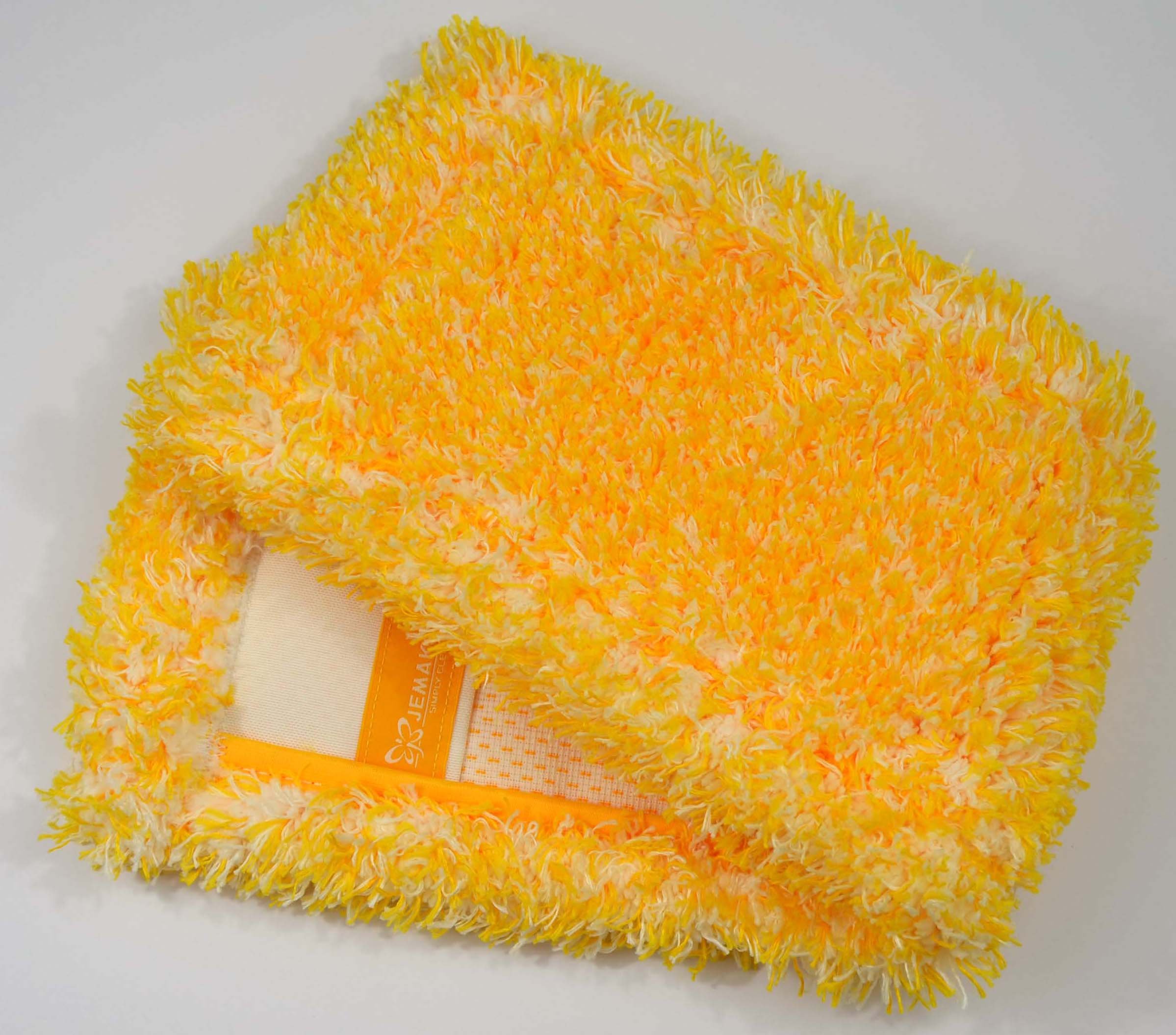 Jemako Floor Cloth Long Fibres 42 CM Yellow-Pile
