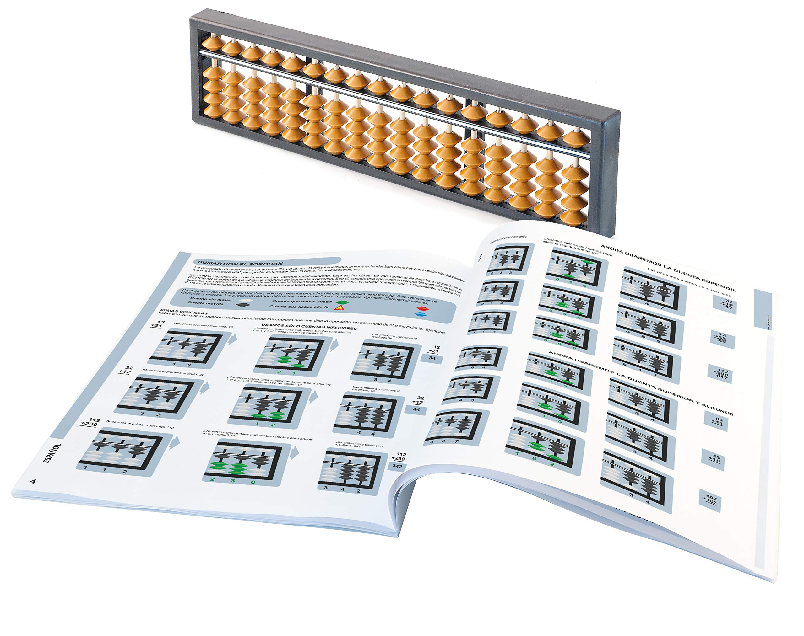 Miniland Miniland95084 Soroban Guide Japanese Abacus Set