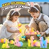 Coodoo Unicorn Hatching Rainbow Eggs 6 Pack Kids Toys Craft Kit Gift view 5