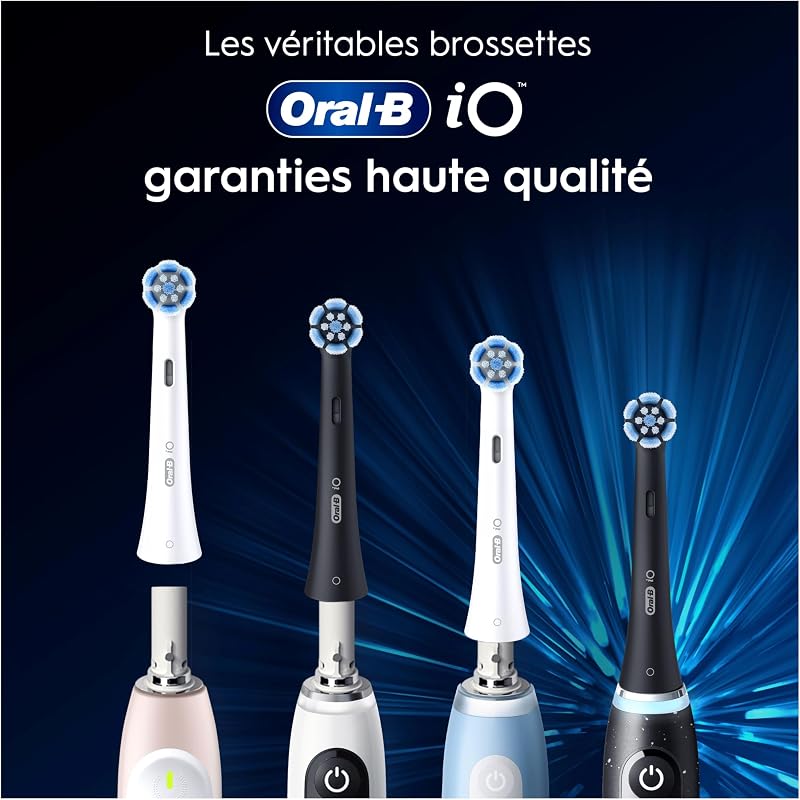 Brossettes de Rechange Radiant White, lot de 8, Noires