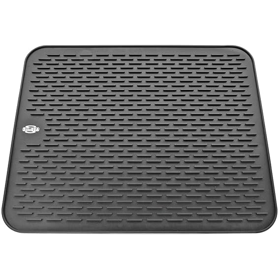 Silicone Dish Drying Mat Large 19.7x15.7 Sink Mat