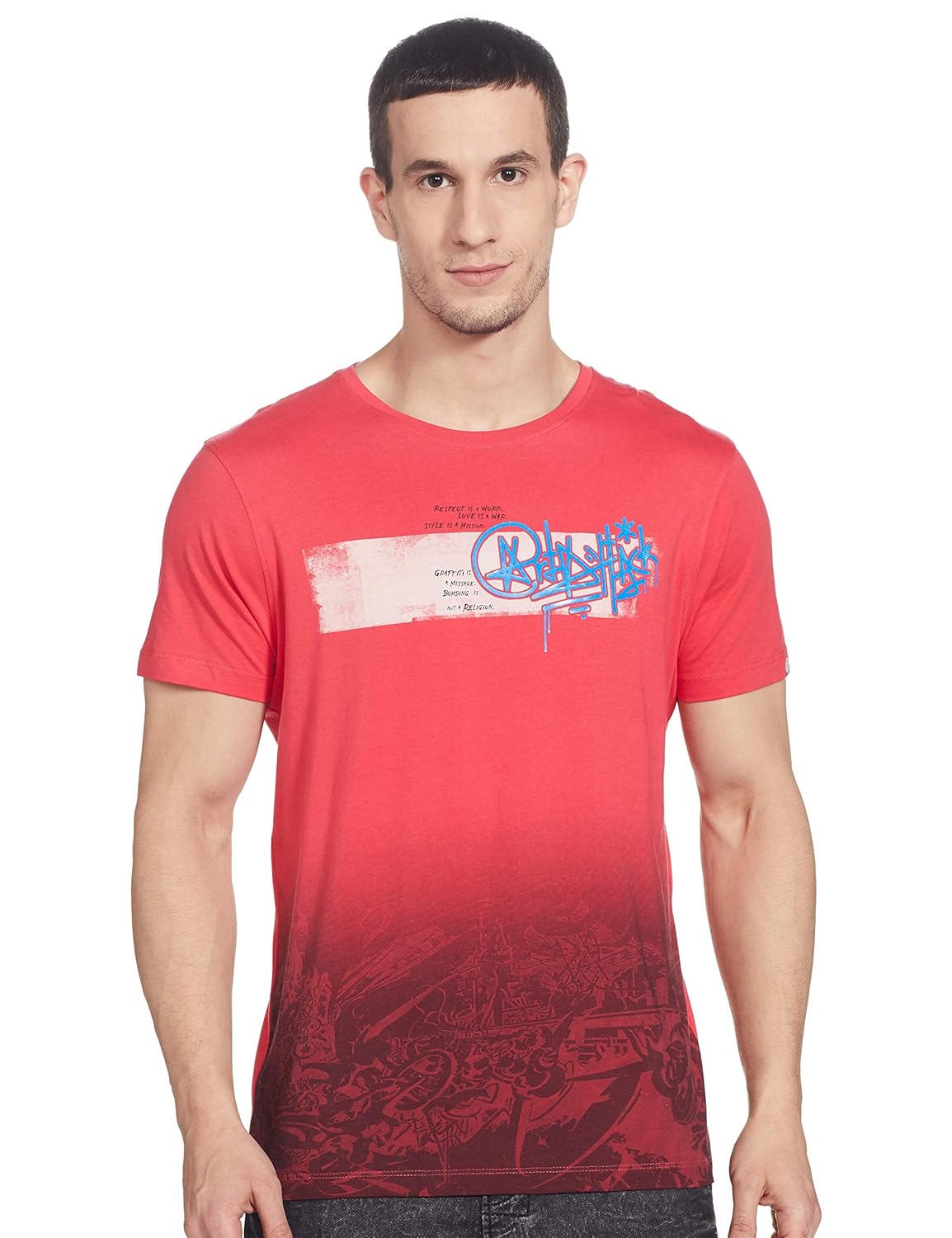 Buy Spykar Men's Slim Fit T-Shirts at Amazon.in