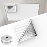 Chiligent Insulation Cover for Vents, Foam Thermal Insulation with Veclro Strips, 3-Layer Whole House Fan Cover for Ceiling, Attic, RV, Garage, Reflective, Thermal Foam Cover