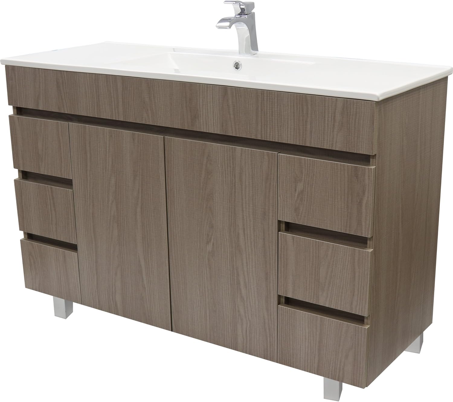 Zeus 48 Standing Bathroom Vanity Cabinet Set Bath Furniture With Single Sink Estepa Amazon Com