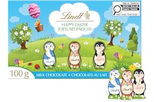 Lindt Fun Friends Easter Milk Chocolates, 100-Gram Bag, Perfect for Easter Gift for Kids & Egg Hunts