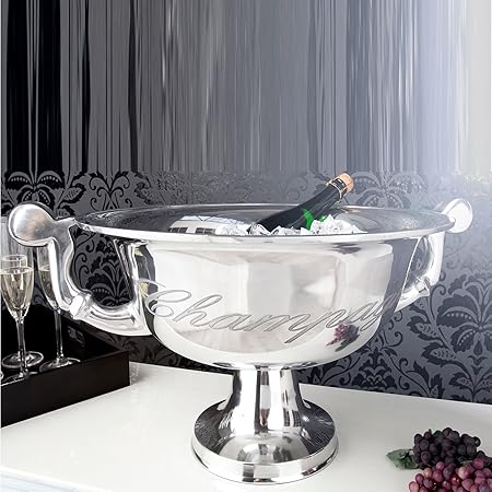 hammered champagne bowl