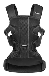 BabyBjorn Baby Carrier One Air – Black, Mesh 