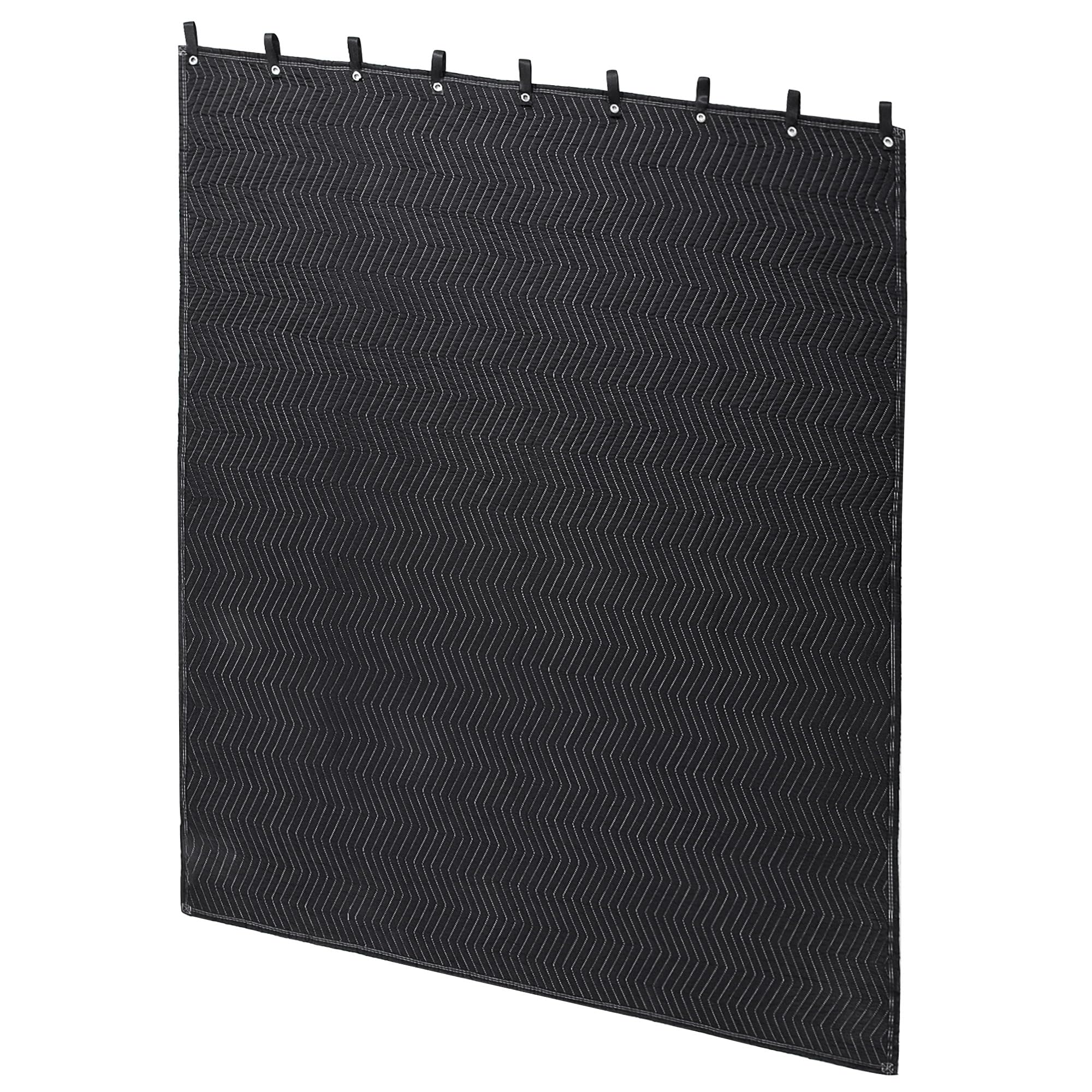 Photo 1 of MABOZOO Studio Sound Blanket, Large Soundproof Blanket with Grommets, Heavy Duty Sound Dampening Noise Reducing Divider for Workshop, Basement, Laundry, Acoustic (Black, 72x40'')